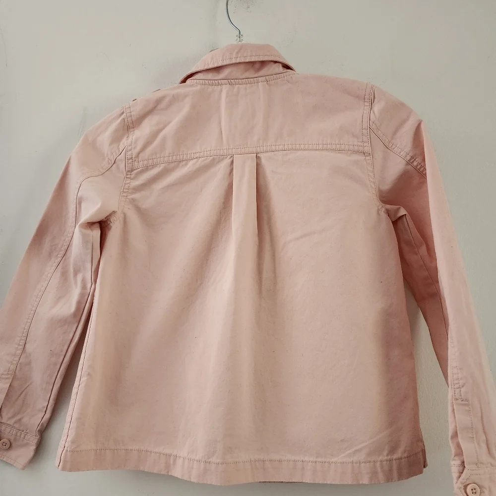 Gap Kids Long Sleeve Button-Down 100% Cotton Jacket